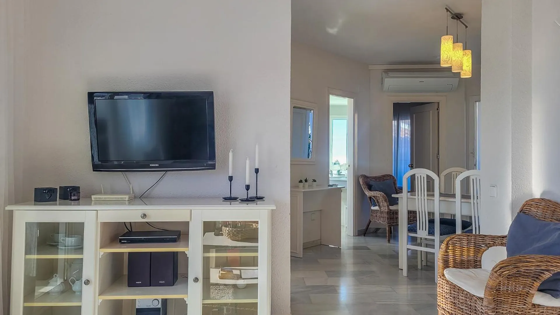 ☆Cozy 2Br Apt. With Sea Views Wifi/Ac/Parking Sitio de Calahonda 0*,  Spain